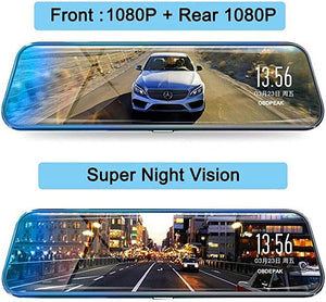 4K Rear View Mirror Camera - NAOWNA.COM