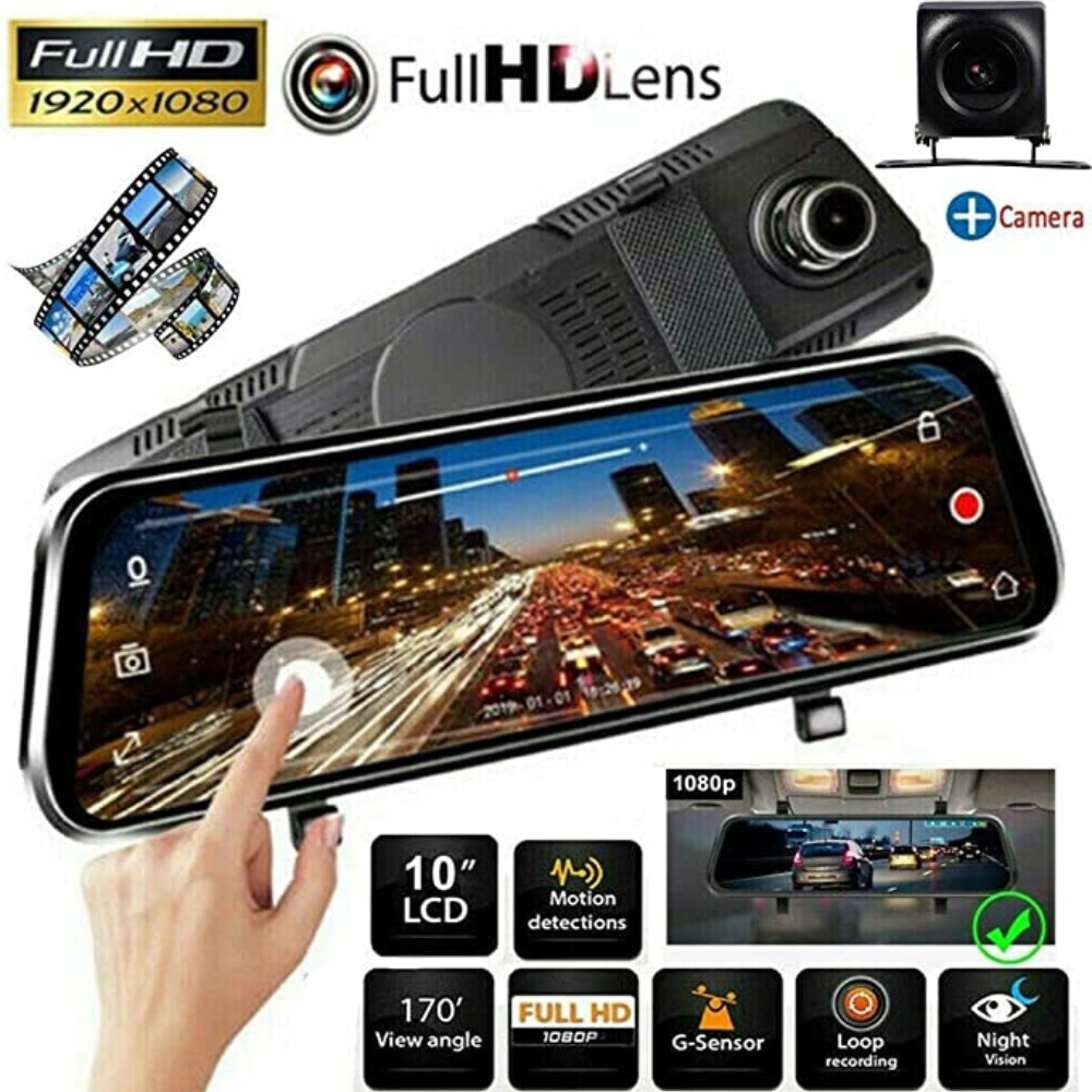 4K Rear View Mirror Camera – NAOWNA.COM